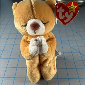 Ty Beanie Babies Prayer Bear 🙏🏻 Hope DOB 03-23-1998 Mint with Mint tags